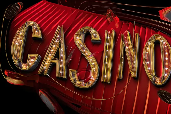 A glamorous woman holding casino chips in a neon-lit environment, representing the premium online casino atmosphere of GOOD111.